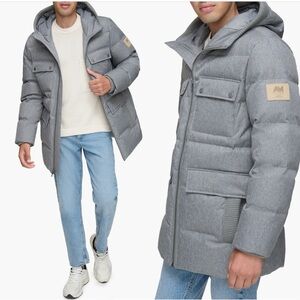 Andrew Marc Amsteg Water Resistant Quilted Down Parka size M NWT $450